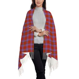 ScotsTee Shop Scottish Mair Ancient Solf Tartan Plaid Tassel Winter Scarf