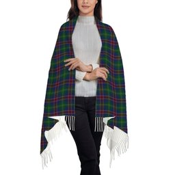 ScotsTee Shop Scottish Hart of Scotland Solf Tartan Plaid Tassel Winter Scarf
