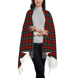 ScotsTee Shop Scottish Livingstone MacLay MacLeay Solf Tartan Plaid Tassel Winter Scarf