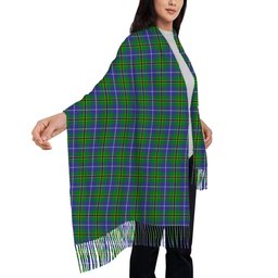 ScotsTee Shop Scottish Turnbull Hunting SC Solf Tartan Plaid Tassel Winter Scarf
