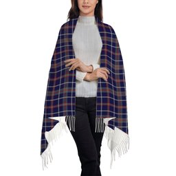 ScotsTee Shop Scottish Yamaha Marine Best In Class Solf Tartan Plaid Tassel Winter Scarf