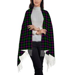 ScotsTee Shop Scottish Urquhart Modern Solf Tartan Plaid Tassel Winter Scarf