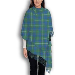 ScotsTee Shop Scottish MacIntyre Hunting Ancient Solf Tartan Plaid Tassel Winter Scarf