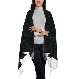 ScotsTee Shop Scottish MacKean Hunting Solf Tartan Plaid Tassel Winter Scarf