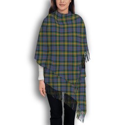 ScotsTee Shop Scottish MacSporran Ancient Solf Tartan Plaid Tassel Winter Scarf