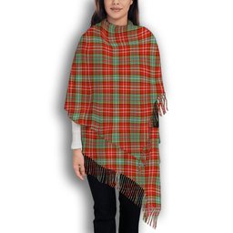ScotsTee Shop Scottish Ogilvie (Ogilvy) Ancient Solf Tartan Plaid Tassel Winter Scarf