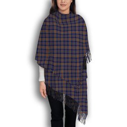 ScotsTee Shop Scottish Ruxton Dress Solf Tartan Plaid Tassel Winter Scarf