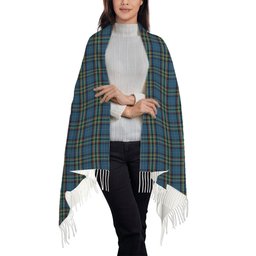 ScotsTee Shop Scottish Ralston UK Solf Tartan Plaid Tassel Winter Scarf