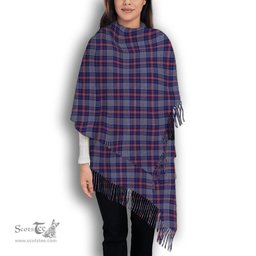 ScotsTee Shop Scottish Parker Dress USA Solf Tartan Plaid Tassel Winter Scarf