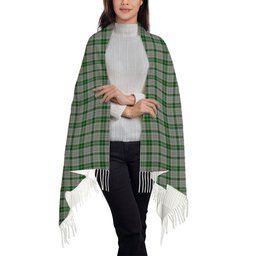 ScotsTee Shop Scottish MacGiboney Dress Solf Tartan Plaid Tassel Winter Scarf