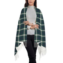 ScotsTee Shop Scottish McInnes Dress Modern Solf Tartan Plaid Tassel Winter Scarf