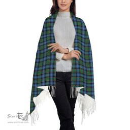 ScotsTee Shop Scottish McRae Hunting Ancient Solf Tartan Plaid Tassel Winter Scarf