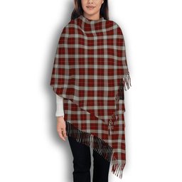 ScotsTee Shop Scottish MacPhee Dress Solf Tartan Plaid Tassel Winter Scarf