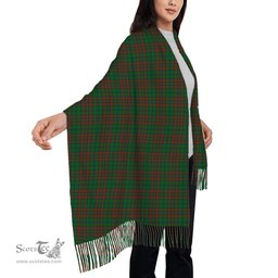 ScotsTee Shop Scottish Matheson Hunting Highland Society of London Solf Tartan Plaid Tassel Winter Scarf