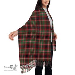 ScotsTee Shop Scottish Innes of Cowie Ancient Solf Tartan Plaid Tassel Winter Scarf