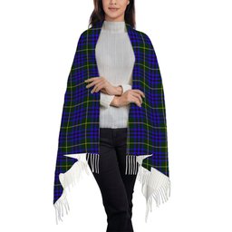 ScotsTee Shop Scottish Marshall of Keith Solf Tartan Plaid Tassel Winter Scarf