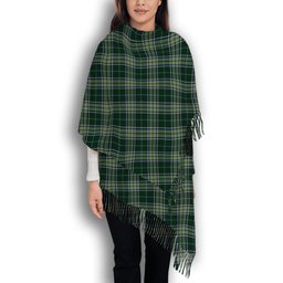 ScotsTee Shop Scottish Manx Ellan Vannin Solf Tartan Plaid Tassel Winter Scarf