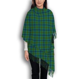 ScotsTee Shop Scottish Johnstone Originaux Ancient Clan Solf Tartan Plaid Tassel Winter Scarf