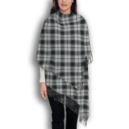 ScotsTee Shop Scottish MacTavish of Dunardry Dress Solf Tartan Plaid Tassel Winter Scarf