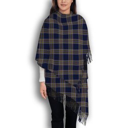 ScotsTee Shop Scottish Yorston (2014) Solf Tartan Plaid Tassel Winter Scarf
