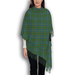ScotsTee Shop Scottish Strang of Balkaskie Ancient Solf Tartan Plaid Tassel Winter Scarf