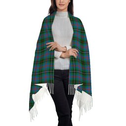 ScotsTee Shop Scottish Wood Ancient Clan Solf Tartan Plaid Tassel Winter Scarf