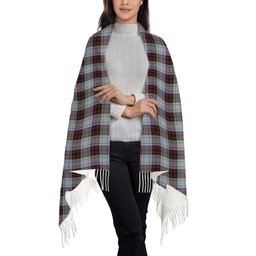 ScotsTee Shop Scottish MacDonald Dress 3 Solf Tartan Plaid Tassel Winter Scarf