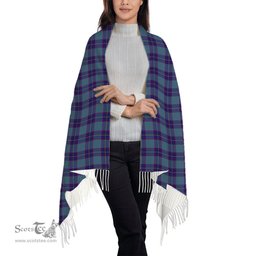 ScotsTee Shop Scottish Peacock Samantha Solf Tartan Plaid Tassel Winter Scarf