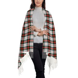 ScotsTee Shop Scottish MacDuff Dress Modern SC Solf Tartan Plaid Tassel Winter Scarf