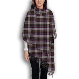 ScotsTee Shop Scottish MacDonald Dress Modern Solf Tartan Plaid Tassel Winter Scarf