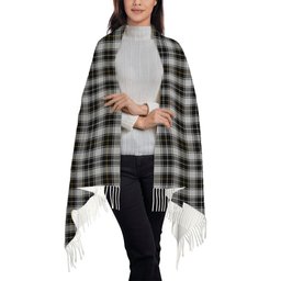 ScotsTee Shop Scottish MacFie of Colonsay Dress Solf Tartan Plaid Tassel Winter Scarf