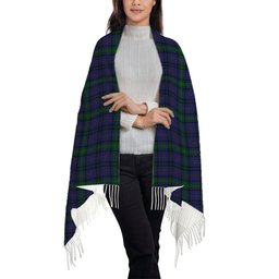 ScotsTee Shop Scottish Hope-Vere Weir Solf Tartan Plaid Tassel Winter Scarf