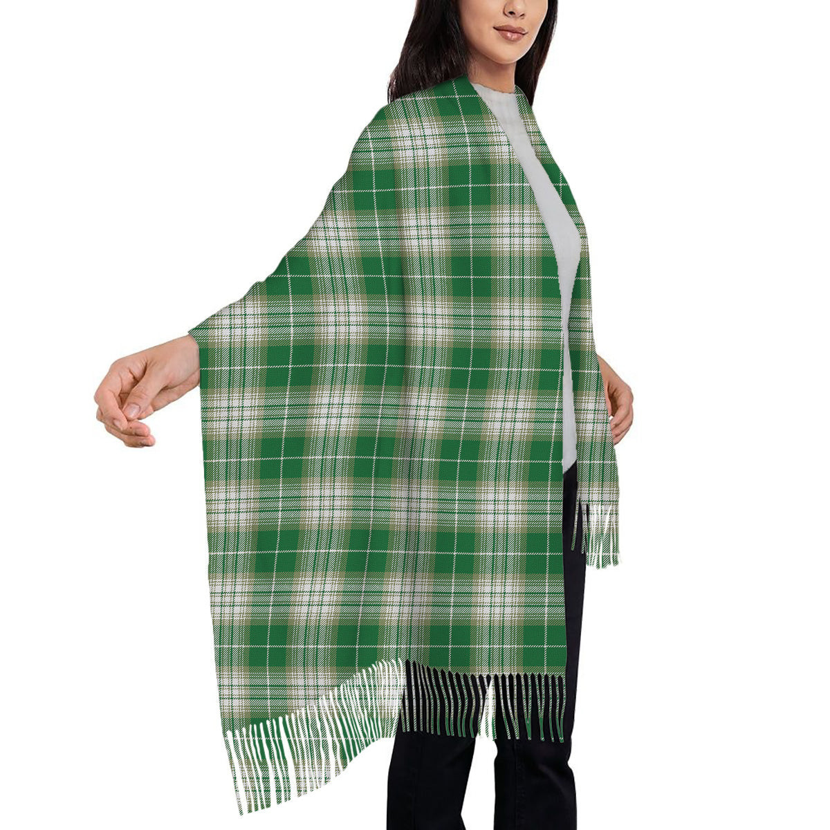 ScotsTee Shop Scottish Kelso Ancient Clan Solf Tartan Plaid Tassel Winter Scarf