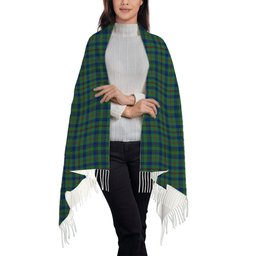 ScotsTee Shop Scottish Moncrieff of Atholl Modern Solf Tartan Plaid Tassel Winter Scarf