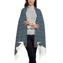 ScotsTee Shop Scottish McKerrell of Hillhouse Dress Solf Tartan Plaid Tassel Winter Scarf