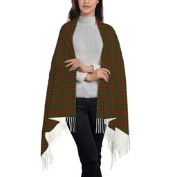 ScotsTee Shop Scottish McGillivray Hunting Solf Tartan Plaid Tassel Winter Scarf