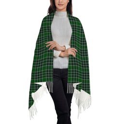 ScotsTee Shop Scottish McDonald Lord of the Isles Hunting Solf Tartan Plaid Tassel Winter Scarf