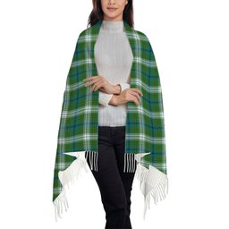 ScotsTee Shop Scottish Johnston Dress Ancient Solf Tartan Plaid Tassel Winter Scarf