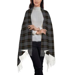 ScotsTee Shop Scottish Turnbull, Dress Bruce Solf Tartan Plaid Tassel Winter Scarf
