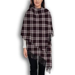 ScotsTee Shop Scottish MacPherson of Pitmain Solf Tartan Plaid Tassel Winter Scarf