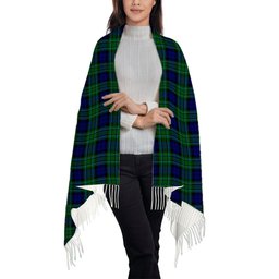 ScotsTee Shop Scottish MacCallum Modern SC Solf Tartan Plaid Tassel Winter Scarf
