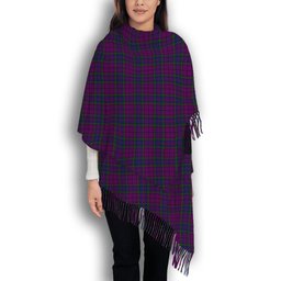 ScotsTee Shop Scottish Wardlaw Solf Tartan Plaid Tassel Winter Scarf
