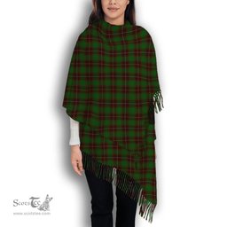 ScotsTee Shop Scottish MacFie Hunting Solf Tartan Plaid Tassel Winter Scarf