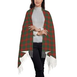 ScotsTee Shop Scottish Stewart of Appin Ancient Clan Solf Tartan Plaid Tassel Winter Scarf