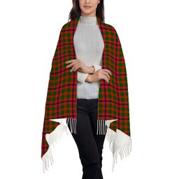 ScotsTee Shop Scottish Kinninmont Solf Tartan Plaid Tassel Winter Scarf