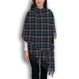 ScotsTee Shop Scottish Outlander Vehicles Solf Tartan Plaid Tassel Winter Scarf