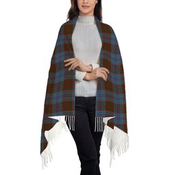 ScotsTee Shop Scottish McGregor Hastie Solf Tartan Plaid Tassel Winter Scarf
