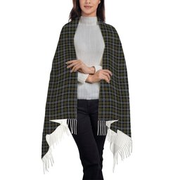 ScotsTee Shop Scottish Robertson Hunting #2 Ancient Solf Tartan Plaid Tassel Winter Scarf