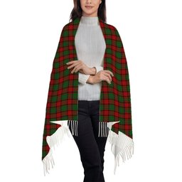 ScotsTee Shop Scottish McPhail Solf Tartan Plaid Tassel Winter Scarf