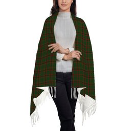 ScotsTee Shop Scottish Macnaughton Hunting Solf Tartan Plaid Tassel Winter Scarf